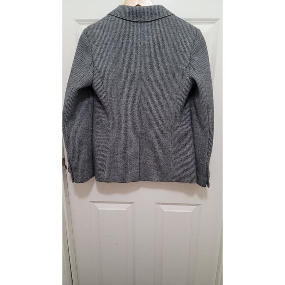 Ann Taylor Gray Blazer Tailored Fit Professional - Picture 4 of 13